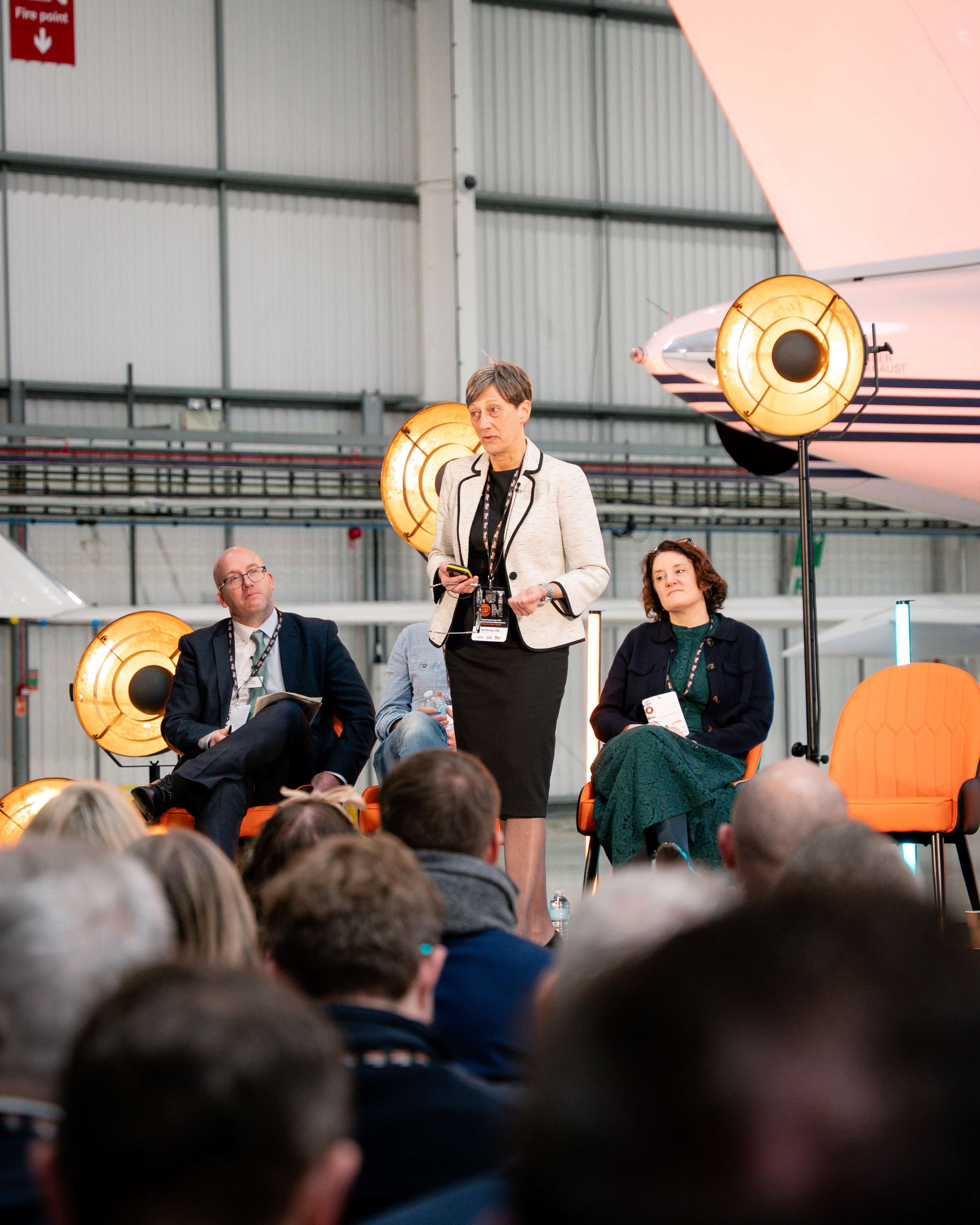 Gill Worgan CBE at Luton Skills Sumit