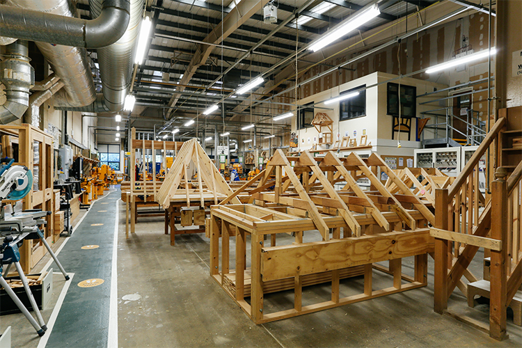 Our carpentry workshop