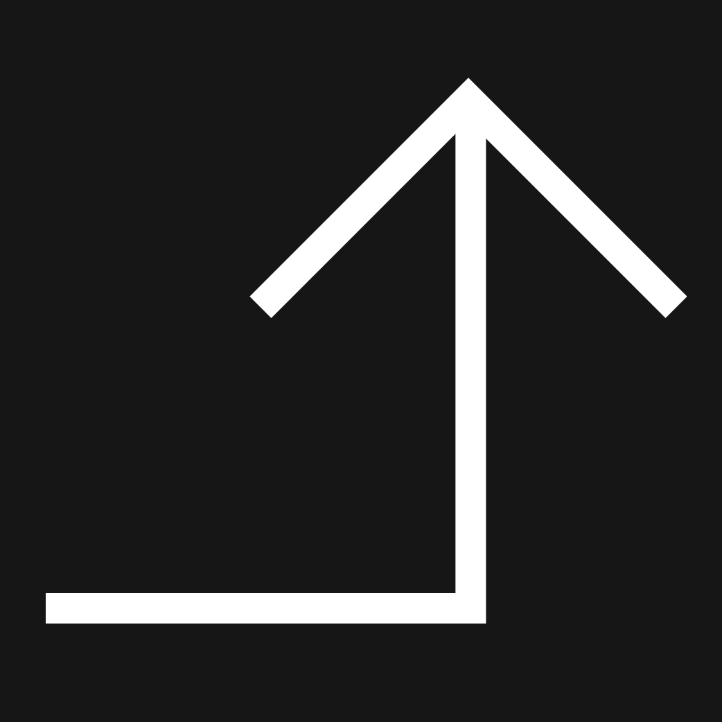T Level Arrow Graphic Black Background