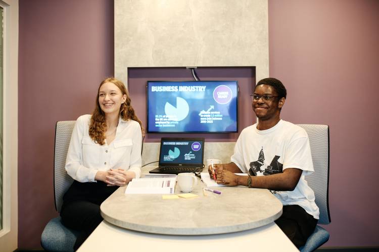 Business students