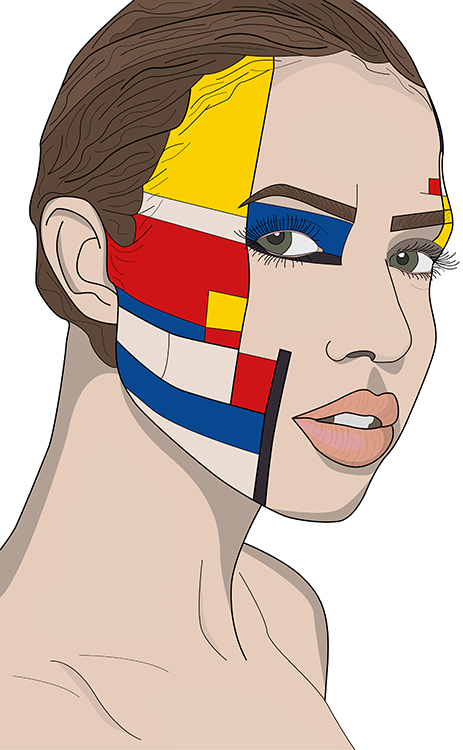 Example of student's digital illustration