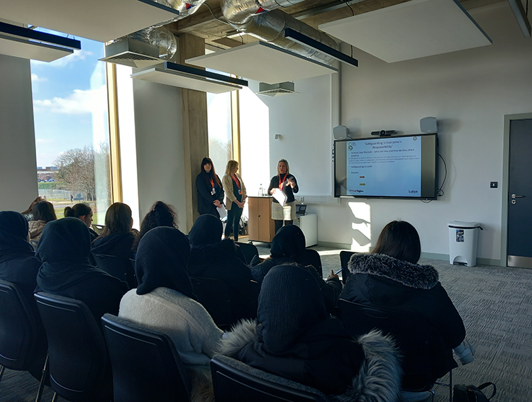 Guest speakers from Flying Start Luton