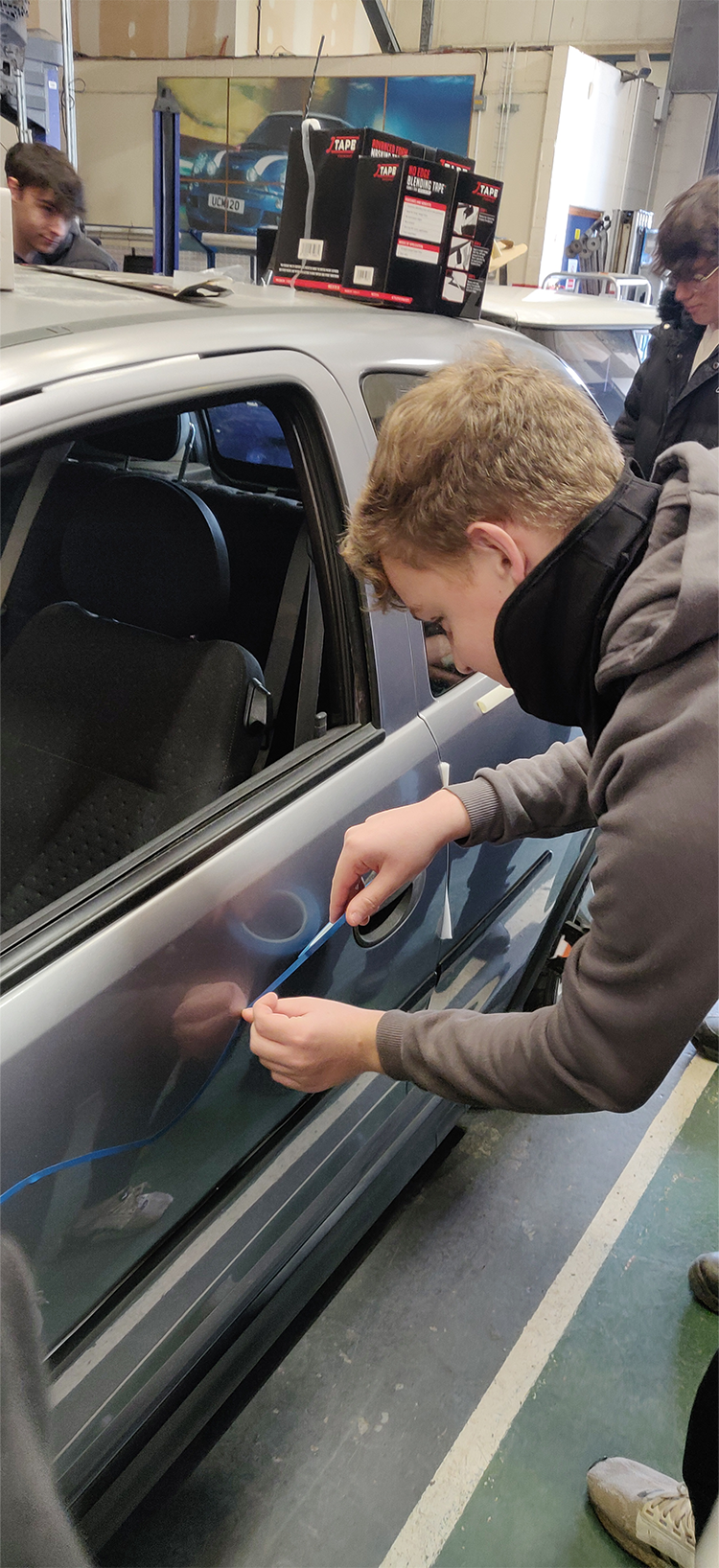 Students using JTAPE products