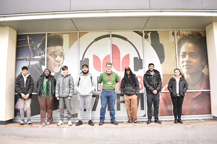 Students at RadioLab