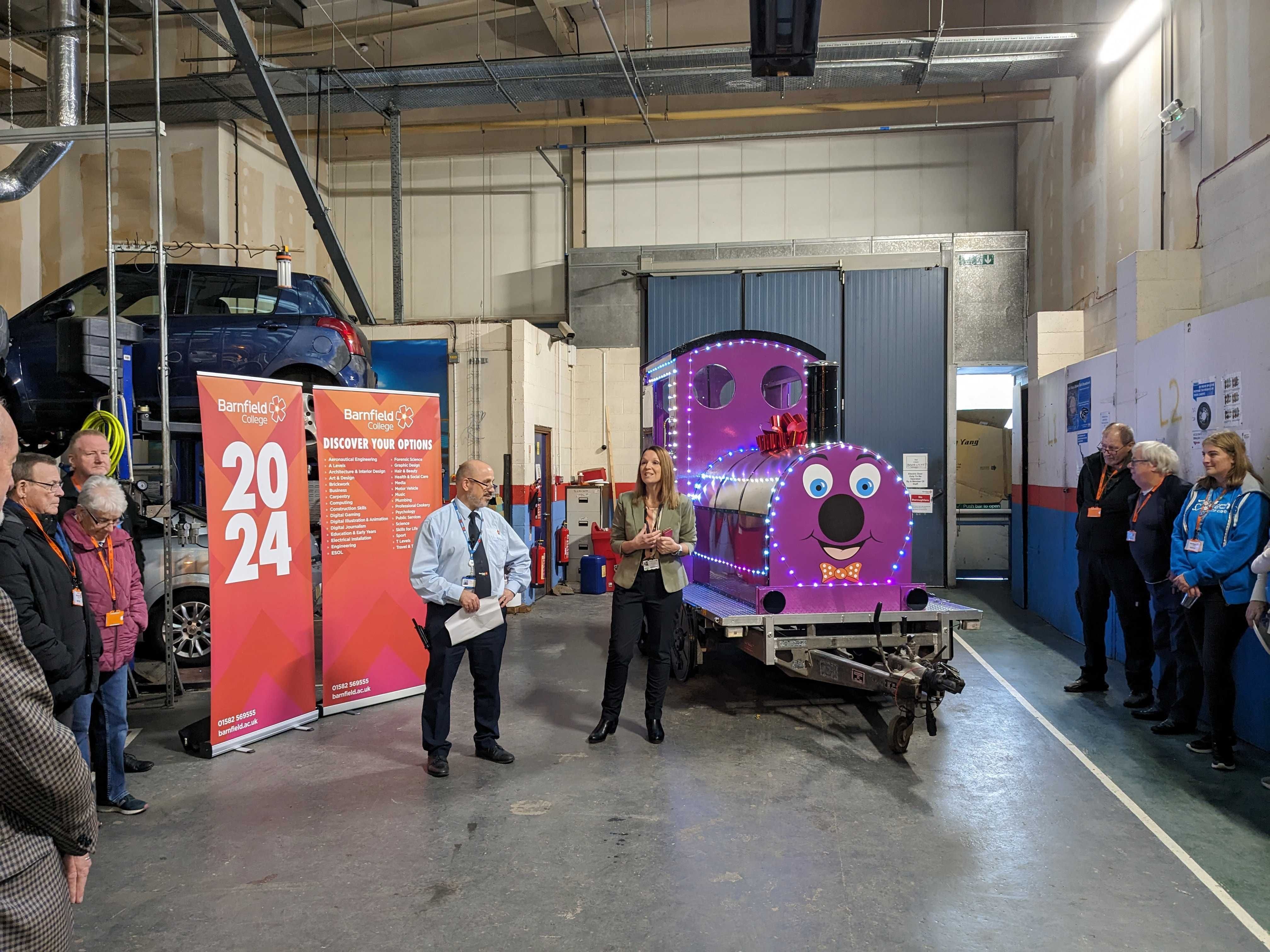 Smiley Sam train