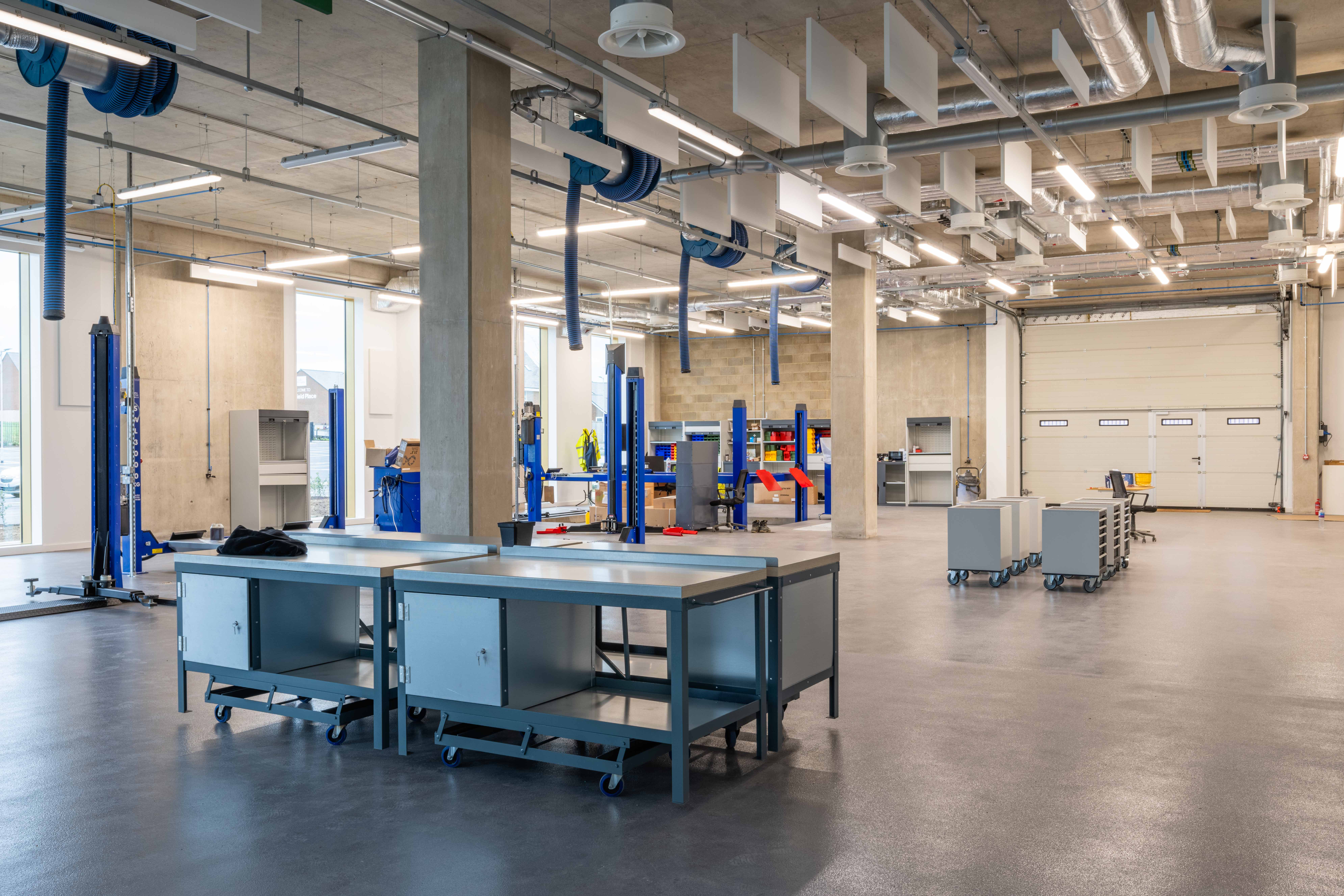 New Construction & Engineering Centre - Motor Vehicle Workshop